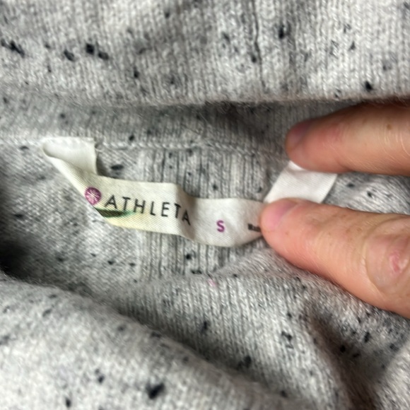 Athleta Wool Cowl neck Sweater - small - Picture 2 of 4